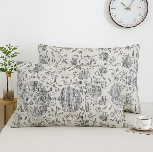 Cotton Random Printed Pillow Cases