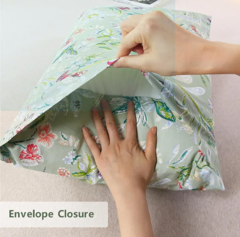 Cotton Random Printed Pillow Cases
