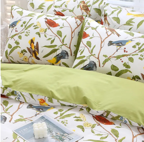 Cotton Random Printed Pillow Cases