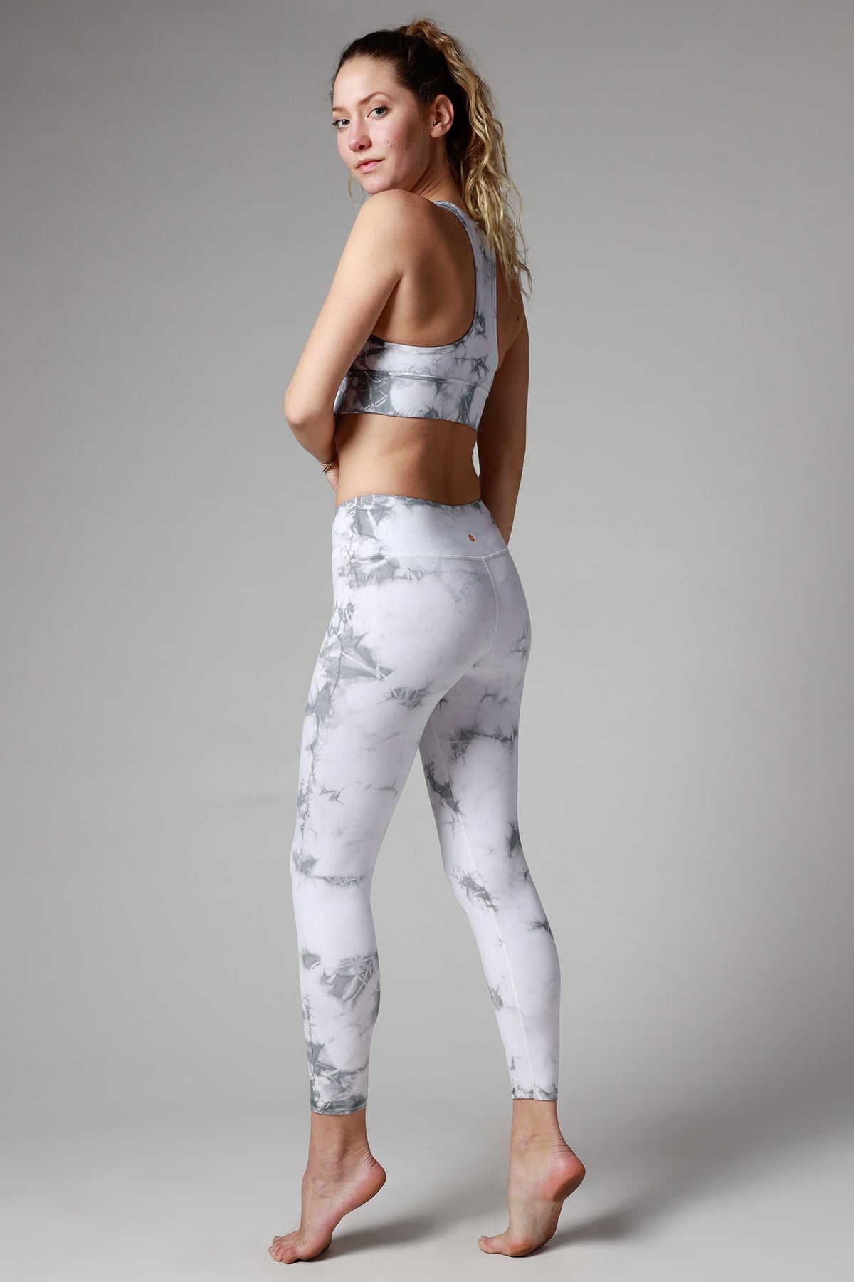 Seamless Tie-Dye Yoga Leggings