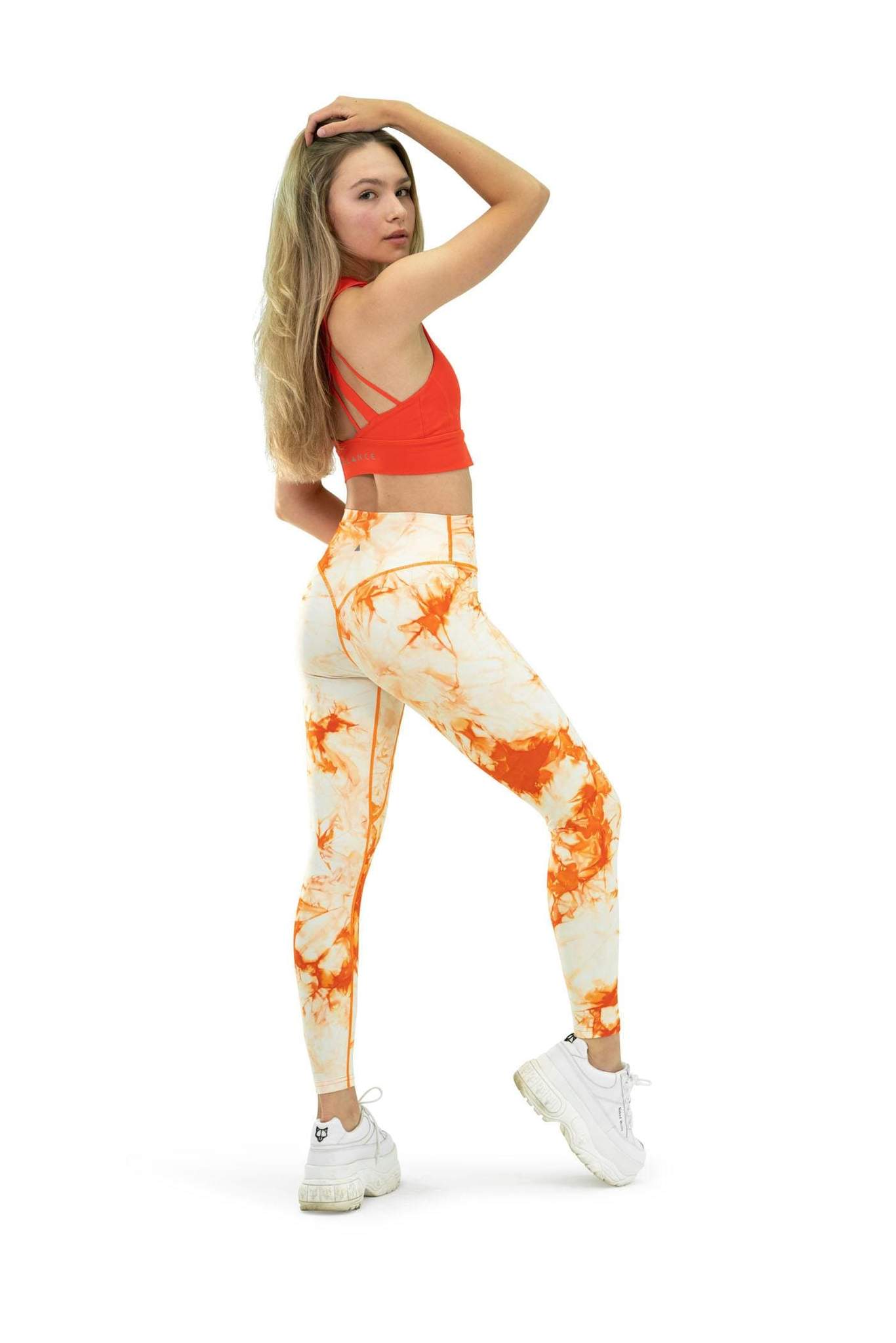 Seamless Tie-Dye Yoga Leggings