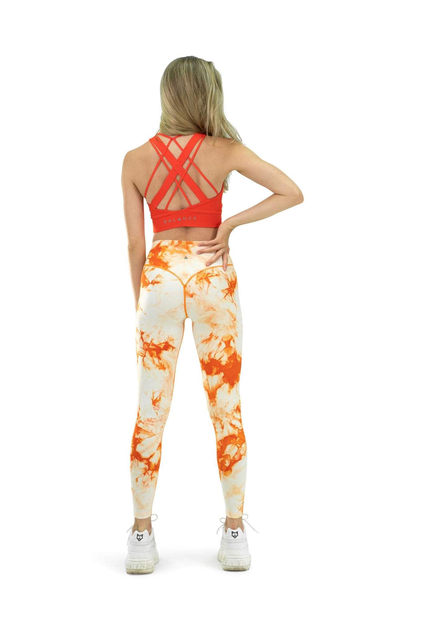 Seamless Tie-Dye Yoga Leggings