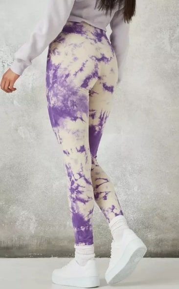 Seamless Tie-Dye Yoga Leggings